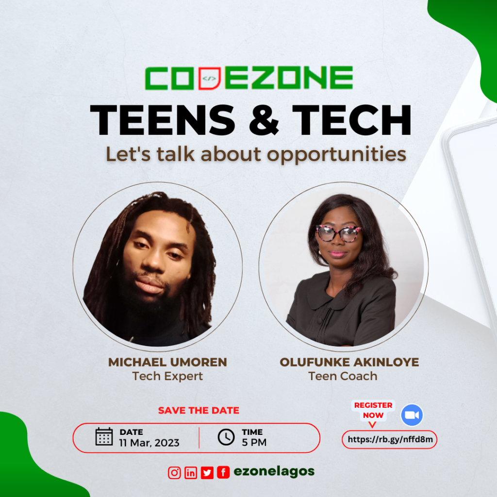 Code Zone Teens and Tech