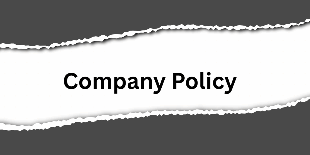 Company Policies
